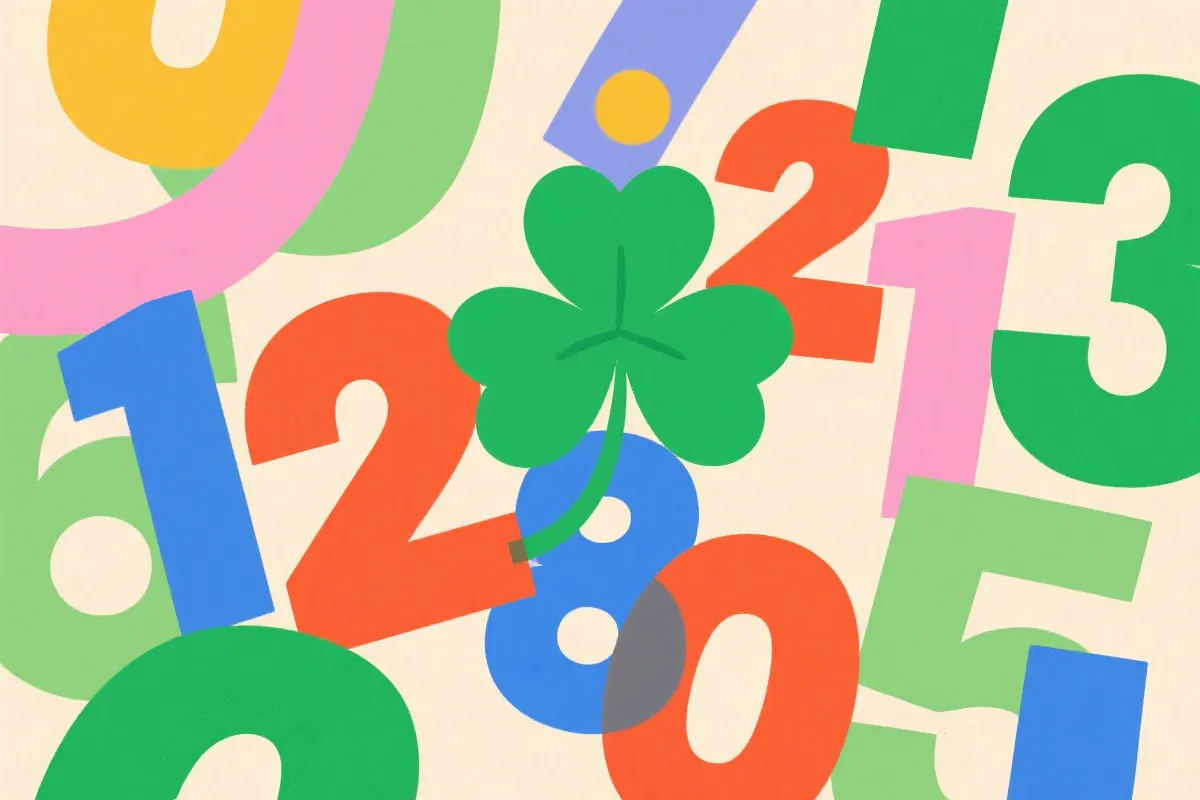 澳洲幸运5 数据与趋势插画